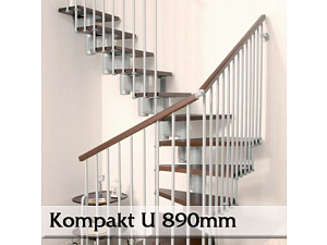 Segmentové schodiště Kompakt 89U
