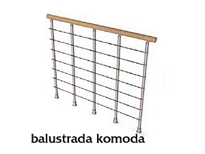 Balustráda Komoda