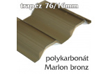 Trapézová deska Suntuf CS 76/16 bronz