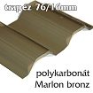 Trapézová deska Suntuf CS 76/16 bronz