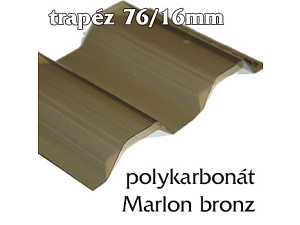 trapézová deska Marlon CS 76/16 bronz trapézová deska Marlon CS 76/16 bronz