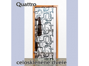 Celoskleněné dveře Quattro
