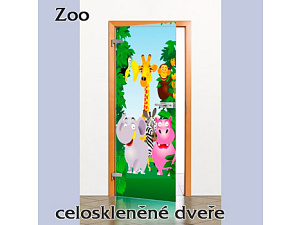 Skleněné dveře Zoo