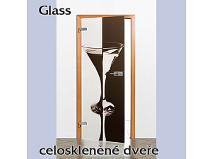 Skleněné dveře Glass