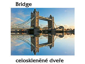 Skleněné dveře Bridge