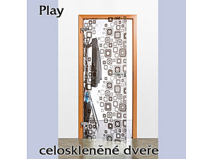 Celoskleněné dveře Flowers Celoskleněné dveře Flowers