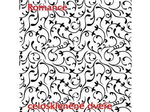 Celoskleněné dveře Romance Celoskleněné dveře Romance