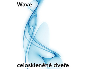 Skleněné dveře Wave