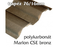Polykarbonátová deska Marlon CSE 76/16 bronz