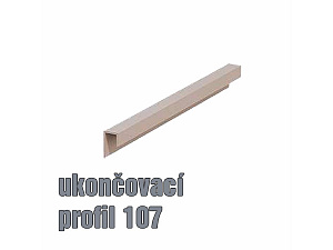 Ukončovací profil DS107 Ukončovací profil DS107
