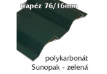 Trapézová krytina Sunopak 76/16 zelená