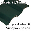 Trapézová krytina Sunopak 76/16 zelená