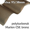 Vlnitá deska Marlon CSE 95/38 bronz