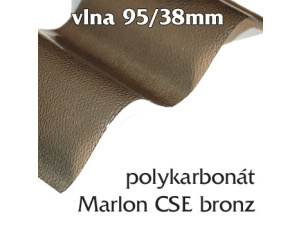 vlnitá deska Marlon CSE 95/38 bronz vlnitá deska Marlon CSE 95/38 bronz