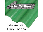 Sklolaminát Filon 76/18 zelená - vlnitá role