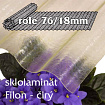 Sklolaminát Filon 76/18 čirá - vlnitá role