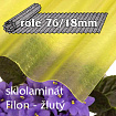 Sklolaminát Filon 76/18 žlutá - vlnitá role
