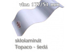 Topaco 177/51 šedá - sklolaminátová krytina