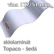 Topaco 177/51 šedá - sklolaminátová krytina