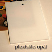 Plexisklo tl. 3 mm opál