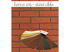 stará cihla IZOFLEX, č.105 cihlová