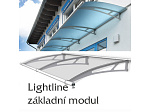 Modulová stříška XL 2874 x 1420 mm