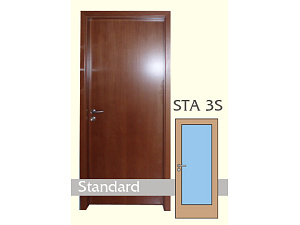 dýhované vnitřní dveře Standard 3S