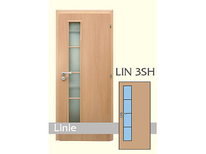 dýhované vnitřní dveře Linie 3SH dýhované vnitřní dveře Linie 3SH