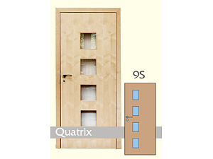 interiérové dveře Quatrix 9S dýha 