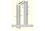 Dýhované zárubně 1250-1850mm