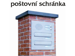 dvojitá listovní schránka se zvonkem 2xDLS041 dvojitá listovní schránka se zvonkem 2xDLS041