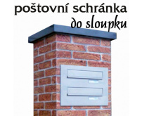 Dvojitá schránka do sloupku
