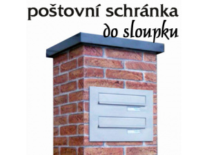 dvojitá schránka do sloupku 2xD041