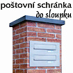 Dvojitá schránka do sloupku