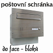 Schránka se zvonkem do face - bloků  F04