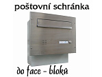 Schránka se zvonkem do face - bloků  F04