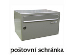 Ležatá poštovní schránka B217
