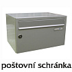 Ležatá poštovní schránka B217