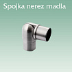 Spojka nerez madla stavitelná
