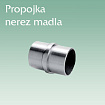 Propojka nerez madla