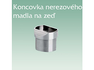 koncovka nerez madla na zeď