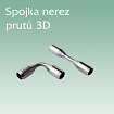 Spojka nerez prutů 3D