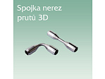 Spojka nerez prutů 3D