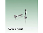 Vrut 4mm, zápustná hlava