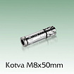 Zátěžové pouzdro M8x50