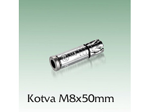 zátěžové pouzdro M8x50 zátěžové pouzdro M8x50