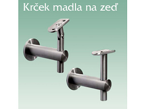 držák madla na zeď, výškový