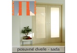 Dvoukřídlé dveře 145/197 sada