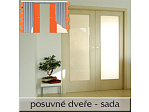 Dvoukřídlé dveře 145/197 sada