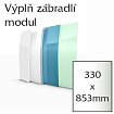 Balkónové zábradlí Lightline - modul výplně